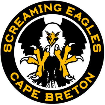 Cape Breton Eagles 2014 15-2018 19 Alternate Logo vinyl decal